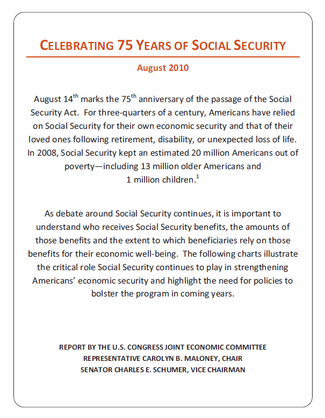 Soc Sec Report Cover