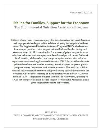 SNAP Report Cover