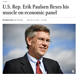 Chairman Paulsen Flexing Muscle